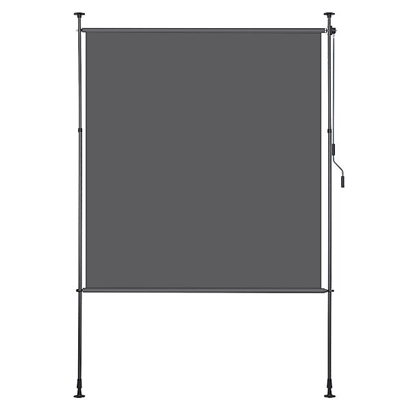 Clanmacy Senkrechtmarkise Klemmmarkise Ausziehbar BxH: 200x270cm günstig online kaufen