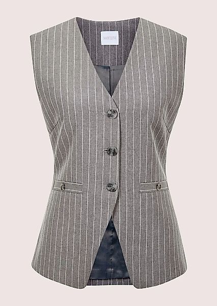 MADELEINE Kurzweste "Weste Elegante Nadelstreifen-Weste mit Knöpfen" günstig online kaufen
