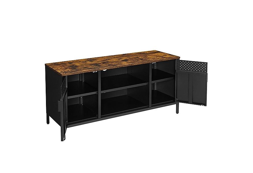 SONGMICS Lowboard Fernsehtisch, mit 3 Einlegeböden, Lange 120cm, Wohnzimmer günstig online kaufen