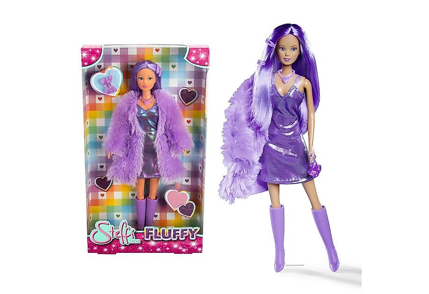 Simba Dickie Anziehpuppe Puppe Steffi Love Fluffy günstig online kaufen