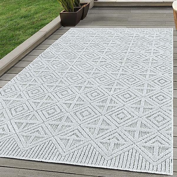 SIMPEX24 Outdoorteppich Boho Design, Rechteckig, Höhe: günstig online kaufen