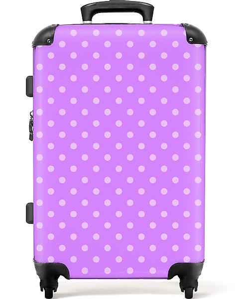 NoBoringSuitcases.com© Hartschalen-Trolley mit leuchtende Räder - günstig online kaufen