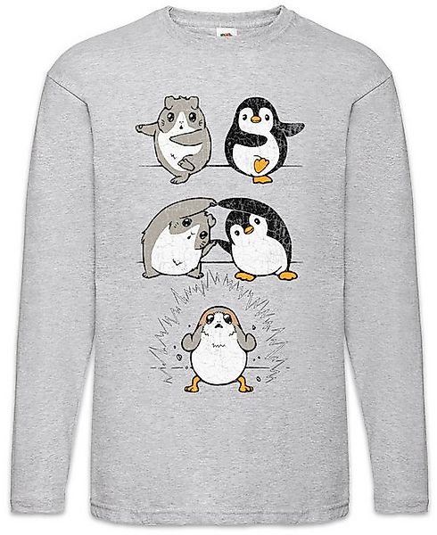 Urban Backwoods Langarmshirt Porg Fusion Langarm T-Shirt Penguin Pinguin Ha günstig online kaufen