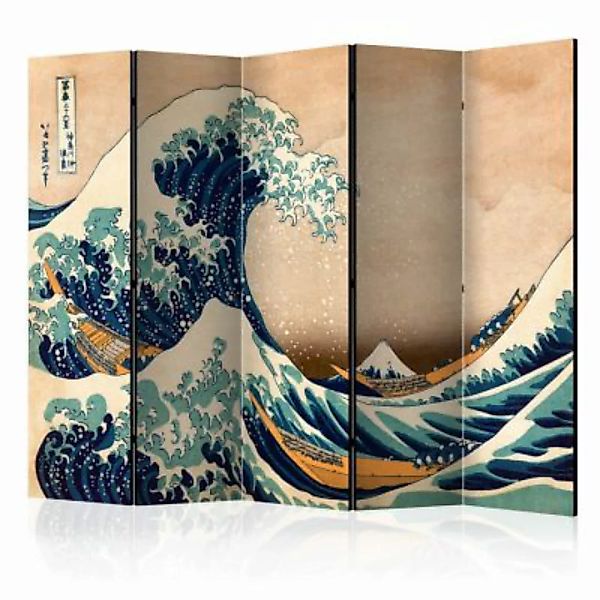 artgeist Paravent Hokusai: The Great Wave off Kanagawa (Reproduction) II [R günstig online kaufen