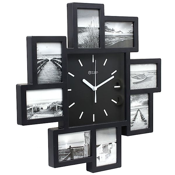 Miraval Funkwanduhr Design Funk-Bilderahmenwanduhr günstig online kaufen