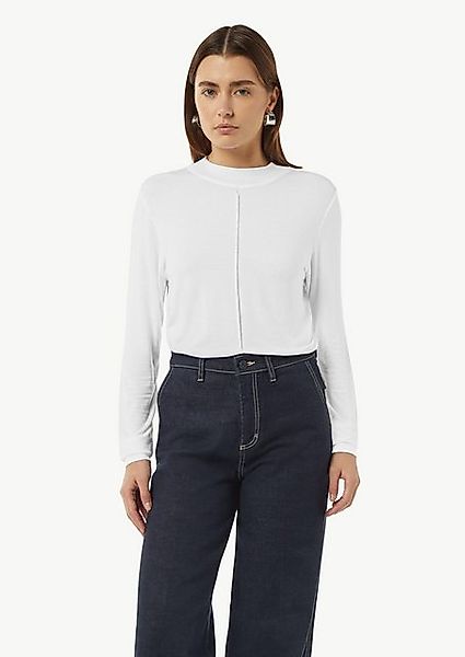 comma casual identity Langarmshirt Langarmshirt mit Nahtdetail Teilungsnäht günstig online kaufen