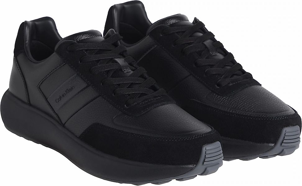 Calvin Klein Plateausneaker "CITY RUNNER LACEUP TAPE LTH" Schnürschuh, Frei günstig online kaufen