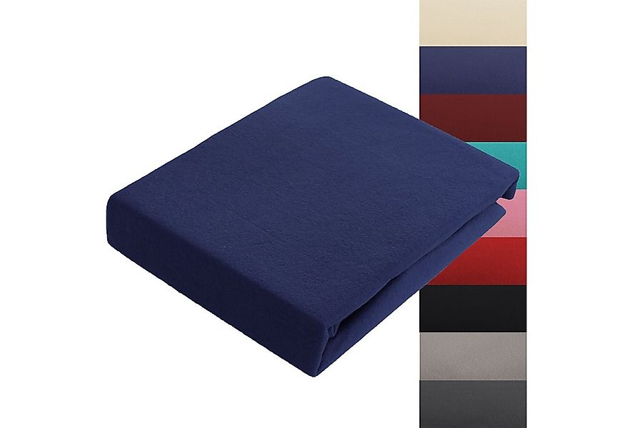 Buymax Spannbettlaken Thermo Fleece Winter Flausch Bettlaken Spannbetttuch, günstig online kaufen