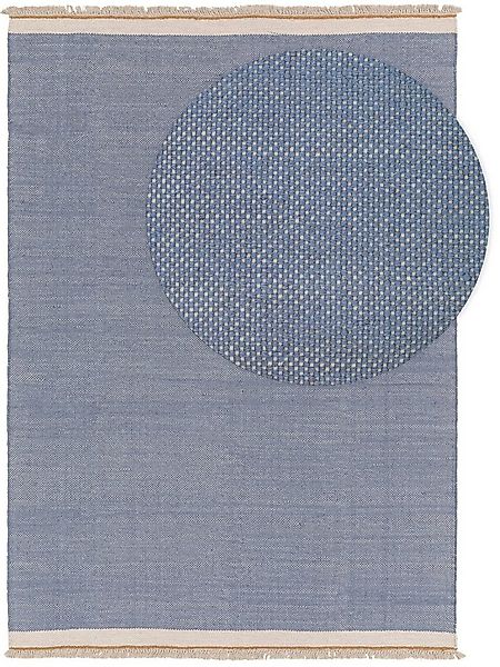 benuta Wollteppich Karla, rechteckig, Höhe: 5 mm, Kunstfaser, Berber, Ethno günstig online kaufen