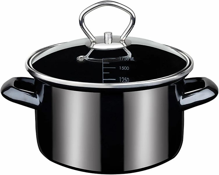 GSW Bratentopf "Profi-Black-Star" 1 Stk. tlg. Stahl-Emaille günstig online kaufen