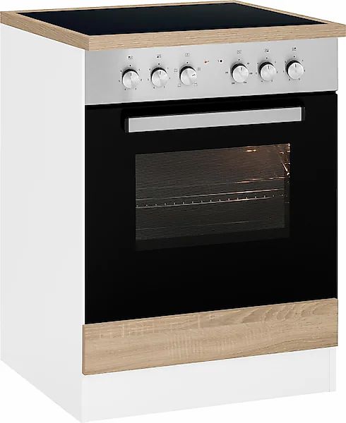 KOCHSTATION Herdumbauschrank "KS-Gera" Breite 60 cm günstig online kaufen