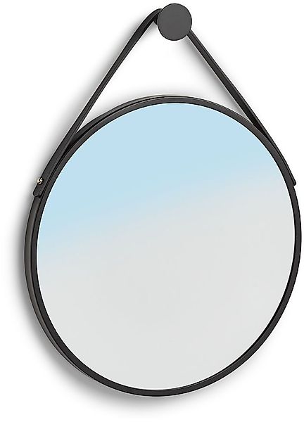 Zeller Present Dekospiegel Wandspiegel, Metall/Kunststoff, schwarz günstig online kaufen