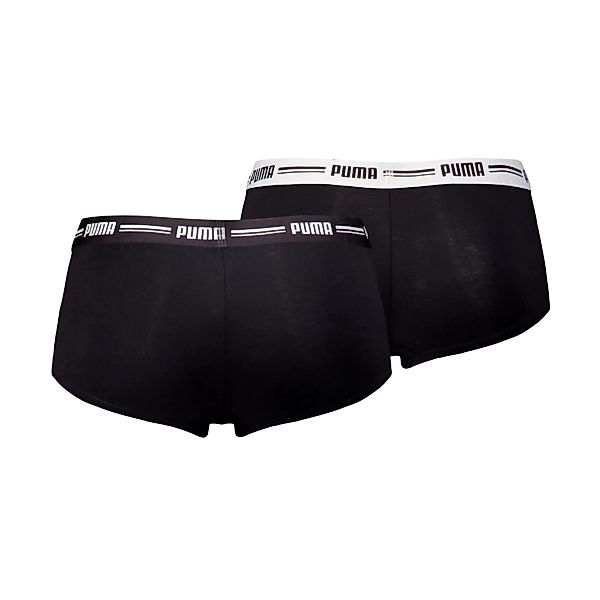 PUMA Panty "PUMA WOMEN MINI SHORT 2P" 2er Pack, schmaler Logo-Gummibund günstig online kaufen