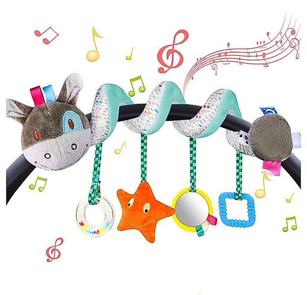 CLTYQ Greifspielzeug Activity-Spirale Spielzeug,Baby Kinderwagen Spielzeug, günstig online kaufen