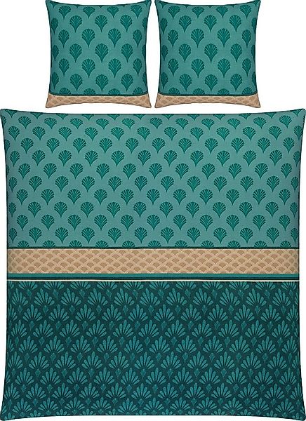 Erwin Müller Bettwäsche Bettwäsche, Biber, Grafik günstig online kaufen