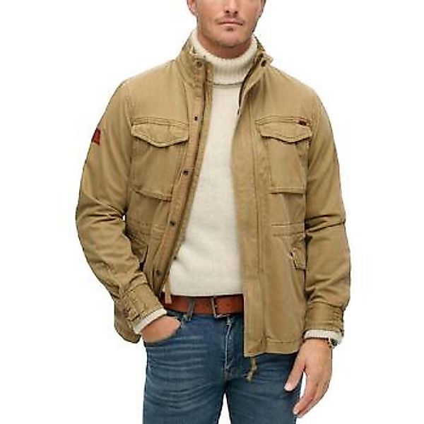 Superdry  Herren-Jacke Blouson  Rookie Military Jacket marron günstig online kaufen