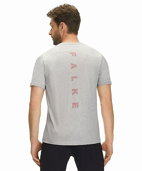 FALKE Herren T-Shirt Rundhals, XXL, Grau, Baumwolle, 38945-375706 günstig online kaufen