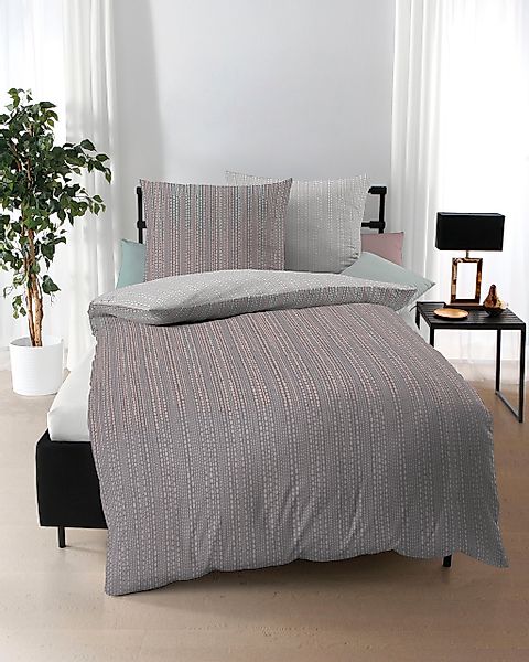 Kaeppel Wendebettwäsche Vertigo, Mako-Satin, 3 teilig günstig online kaufen