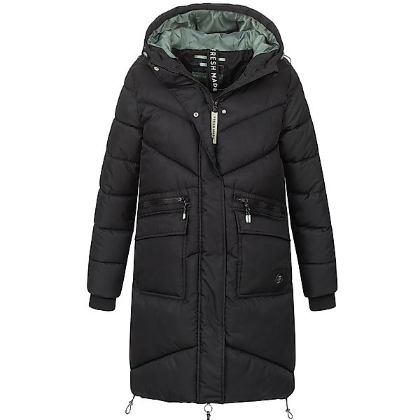 SUBLEVEL Steppjacke Damen Mantel mit Kapuze günstig online kaufen
