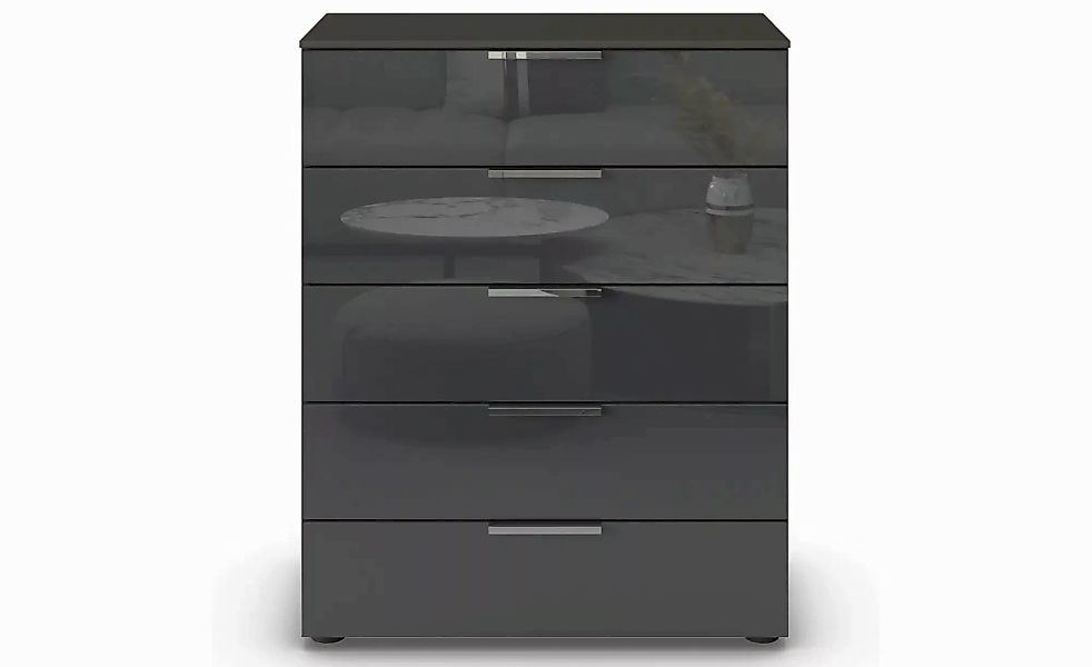 Kommode   ¦ schwarz ¦ Maße (cm): B: 80 H: 100 Kommoden & Sideboards > Kommo günstig online kaufen