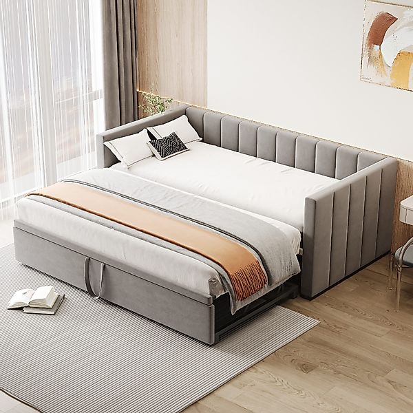 OKWISH Schlafsofa Polsterbett Kinderbett Bett Funktionsbett günstig online kaufen