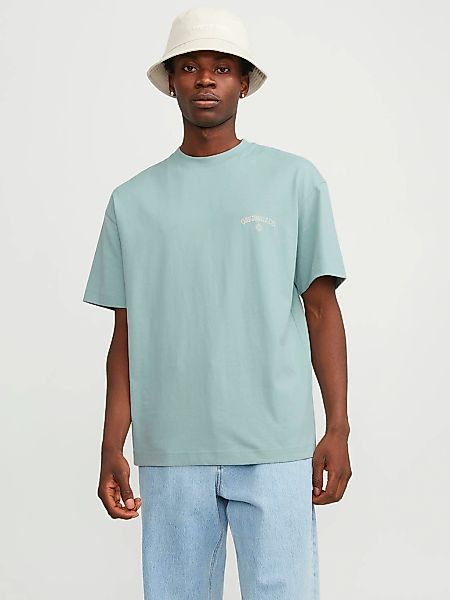 Jack & Jones Oversize-Shirt "JORSANTORINI BACK TEE SS CREW NECK SN" günstig online kaufen