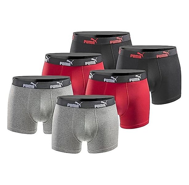 PUMA Boxershorts Herren Boxershorts 6er-Pack günstig online kaufen