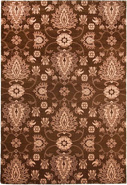 THEKO Teppich »Timeless 1«, rechteckig, 12 mm Höhe, Kurzflor, florales Desi günstig online kaufen