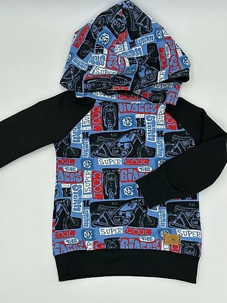 Land-Juwelen Hoodie HOODIE BIKES SUPERCOOL schwarz blau rot günstig online kaufen