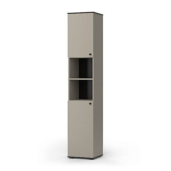 Vicco Badschrank Joli Greige 37 x 192 cm mit 2 Türen günstig online kaufen