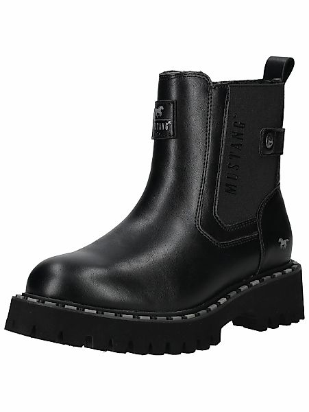 Mustang Shoes Stiefelette "Mustang Shoes Stiefelette Lederimitat/Textil" günstig online kaufen