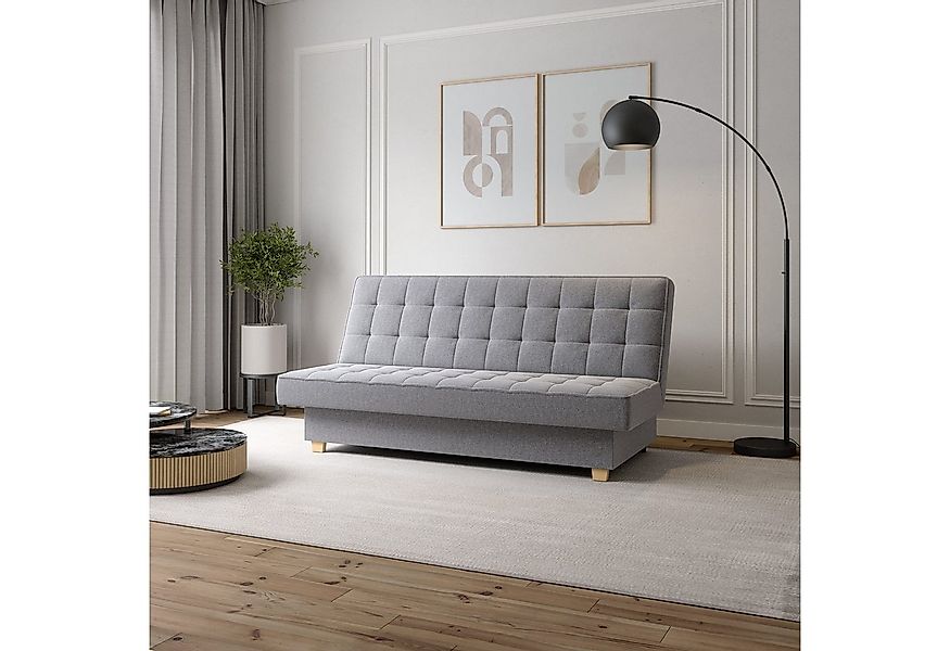 MOEBLO Schlafsofa BELFI, Sofa Kippsofa Klappsofa Clic-Clack Couch für Wohnz günstig online kaufen