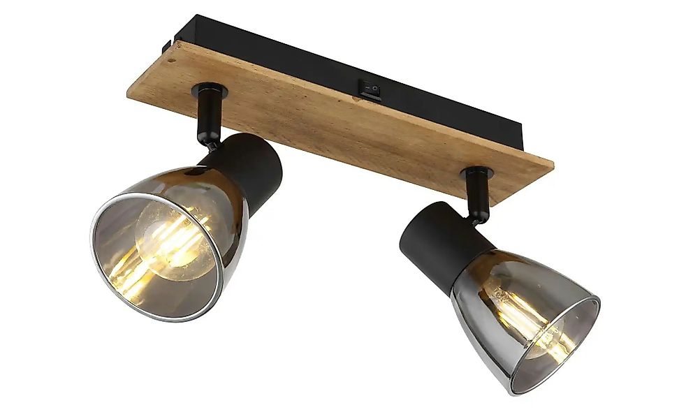 Globo Lighting Wandleuchte   ¦ braun ¦ Maße (cm): B: 25 H: 15,5 T: 7.0 Lamp günstig online kaufen