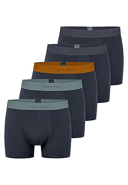 Schiesser Boxershorts 95/5 Multipacks (5er Pack) ohne Eingriff, angenehm we günstig online kaufen