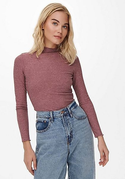 ONLY Langarmshirt ONLEMMA L/S HIGH NECK TOP günstig online kaufen