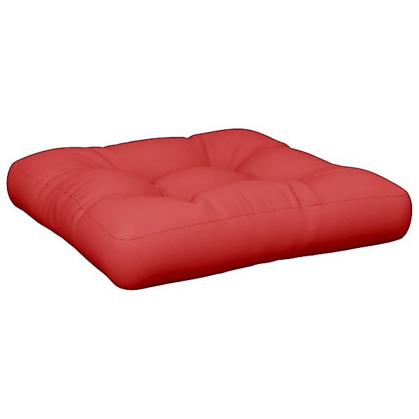 vidaXL Sitzauflage Palettenkissen Rot 60x60x12 cm günstig online kaufen