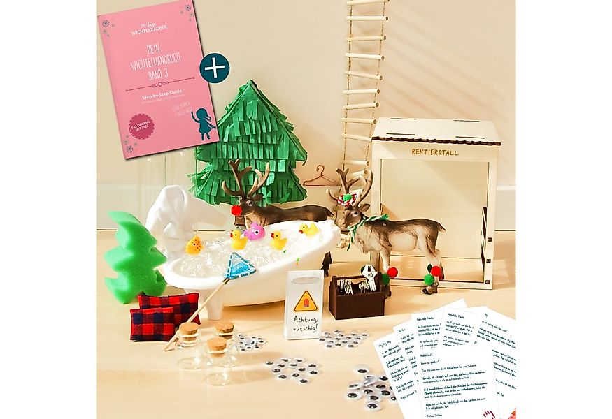 24 Tage Wichtelzauber Spielzeug-Adventskalender Wichtel Zubehör für jede Wi günstig online kaufen