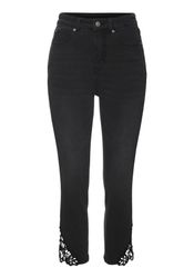 Vivance 7/8-Caprijeans mit Spitzendetail am Saum, günstig online kaufen