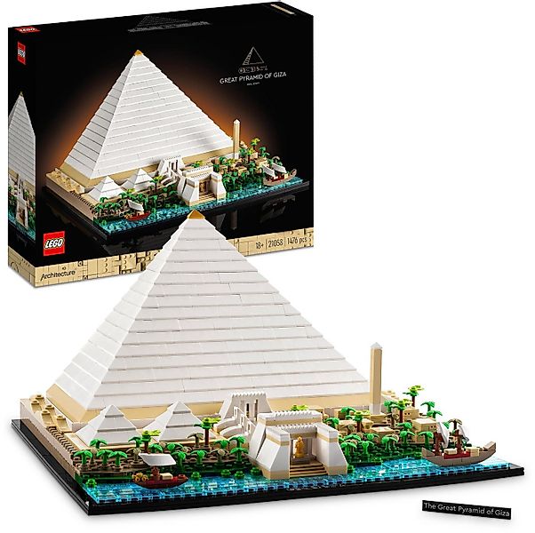 LEGO® Cheops-Pyramide (21058), LEGO® Architecture Konstruktionsspielsteine, günstig online kaufen