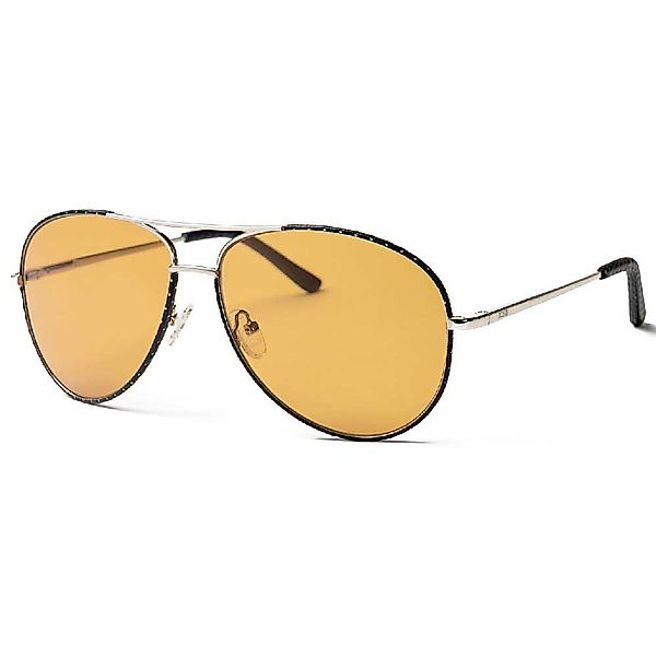 Ocean Sunglasses Leather Sonnenbrille One Size Shiny Silver günstig online kaufen