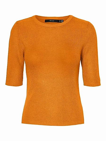 VERO MODA 2/4-arm Strickpullover Damen Orange günstig online kaufen
