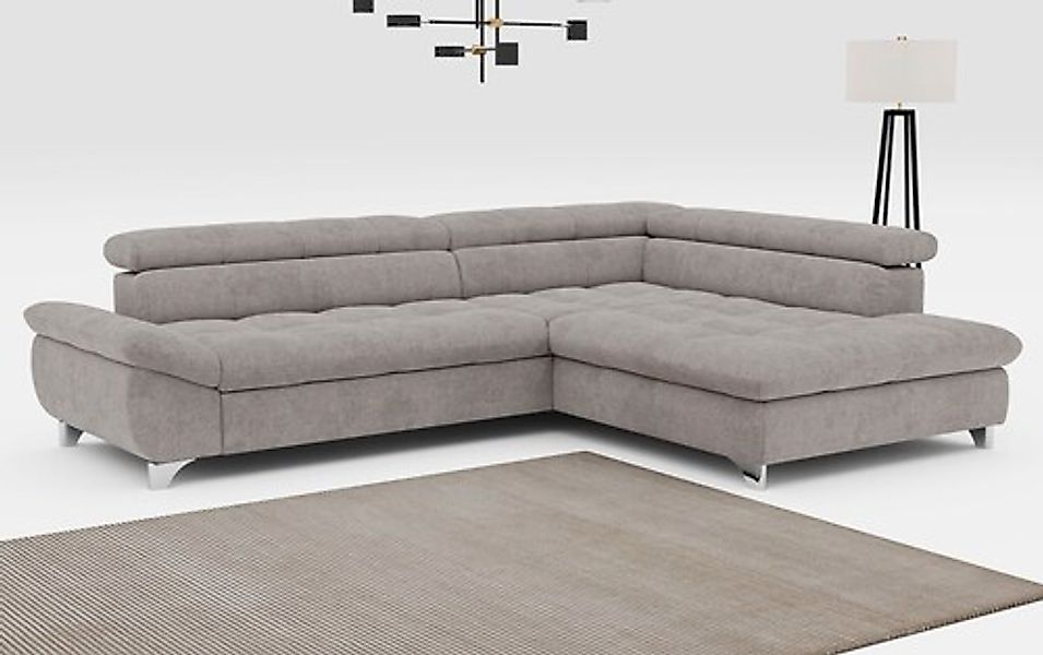 COTTA Ecksofa »Gemini L-Form«, mit Kopfverstellung, optional mit Schlaffunk günstig online kaufen