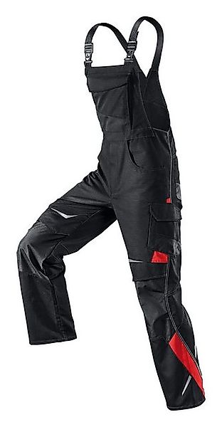 Kübler Latzhose Pulsschlag schwarz / rot Größe 102 günstig online kaufen