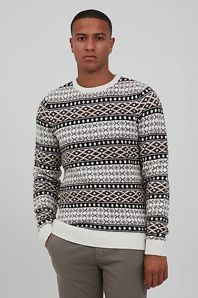 Blend Norwegerpullover "BHTjorben", Stilvoller Norweger-Pullover mit Rundha günstig online kaufen