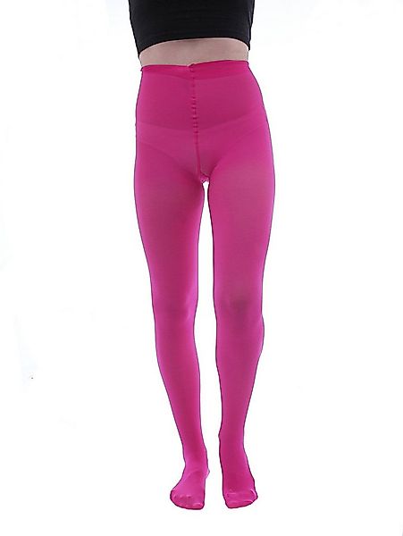 SYS Feinstrumpfhose Strumpfhose 40 DEN Mikrofaser matt Farben pink-rozowy 5 günstig online kaufen