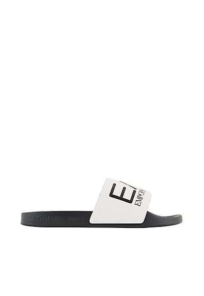 Emporio Armani Sandale Logo Slides Badesandale günstig online kaufen