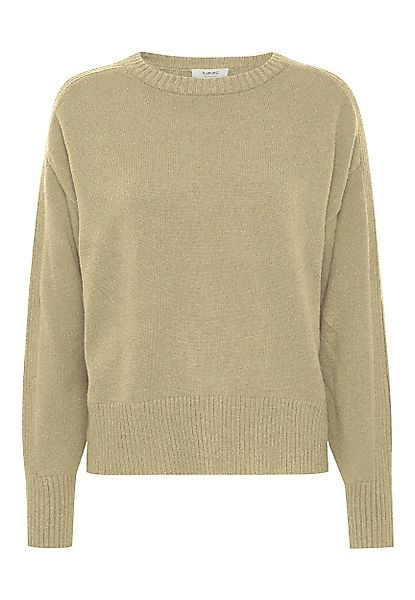 b.young Strickpullover Loose Fit Kurz Langarm günstig online kaufen