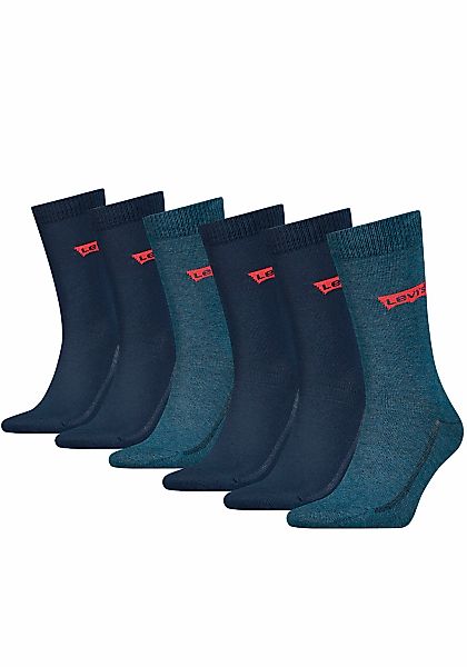 Levis Socken, (Packung, 6 Paar), mit breitem Logobund günstig online kaufen