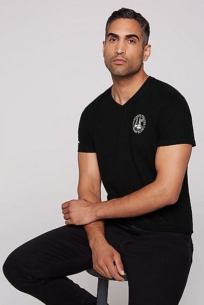 CAMP DAVID V-Shirt mit maritimen Prints günstig online kaufen