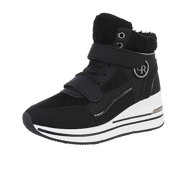 Ital-Design Damen High-Top Freizeit Sneakerboots (87118329) Keilabsatz/Wedg günstig online kaufen